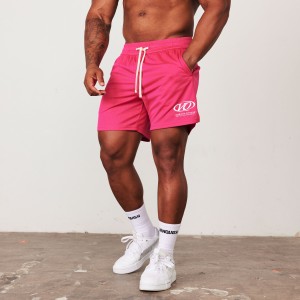 Vanquish Fitness TSP Hot Pink Rennfahrer Mesh Shorts Rosa | NBRLAG852