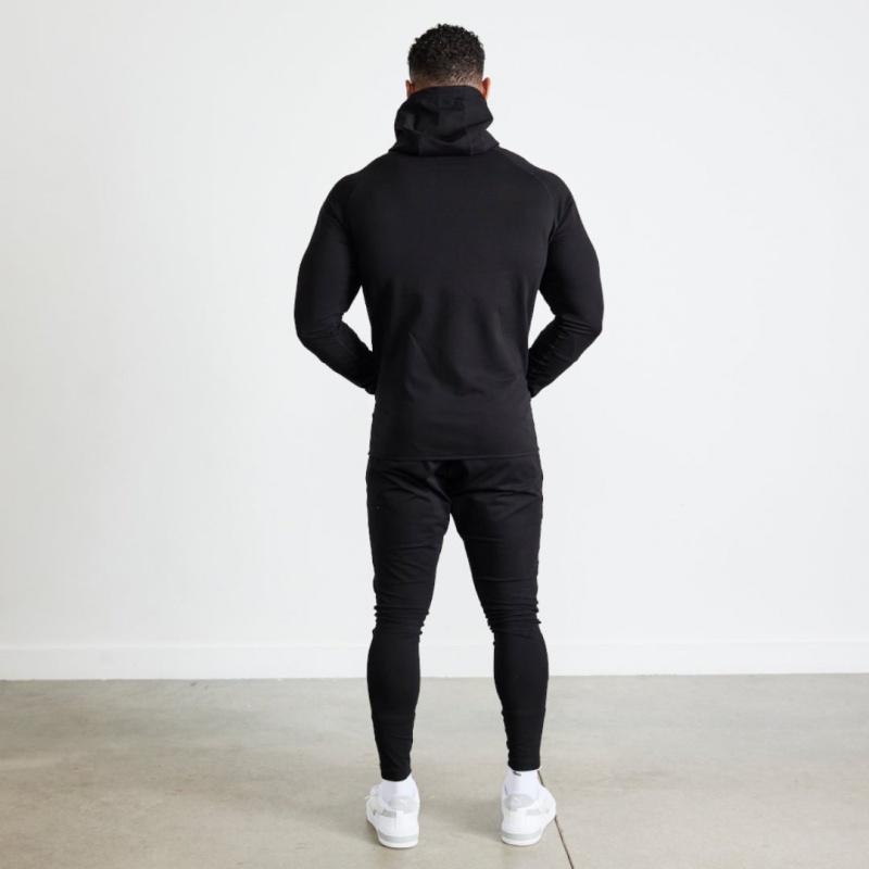 Vanquish Fitness Eclipse V2 Black Tapered Sweatpants Schwarz | ZVRPQT719