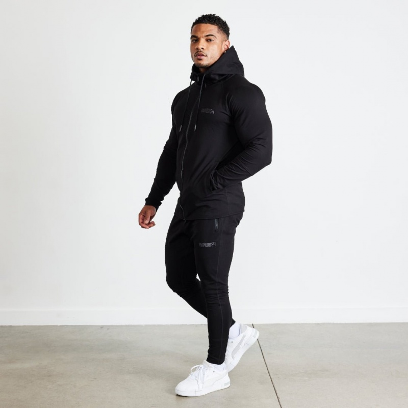 Vanquish Fitness Eclipse V2 Black Tapered Sweatpants Schwarz | ZVRPQT719