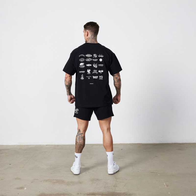 Vanquish Fitness TSP Black 2023 Collective Oversized T Shirt Schwarz | RXUCJW250