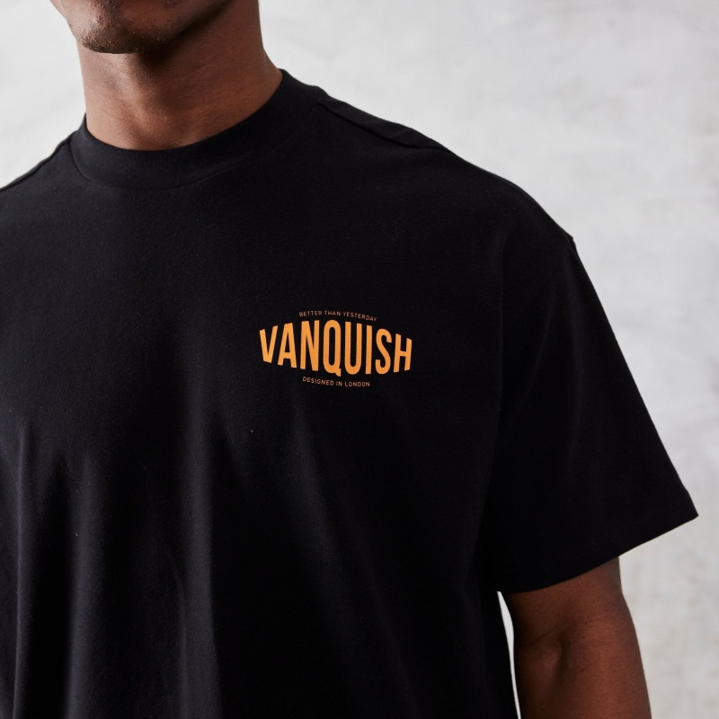 Vanquish Fitness TSP Black Undeniable Oversized T Shirt Schwarz | GPECAU048